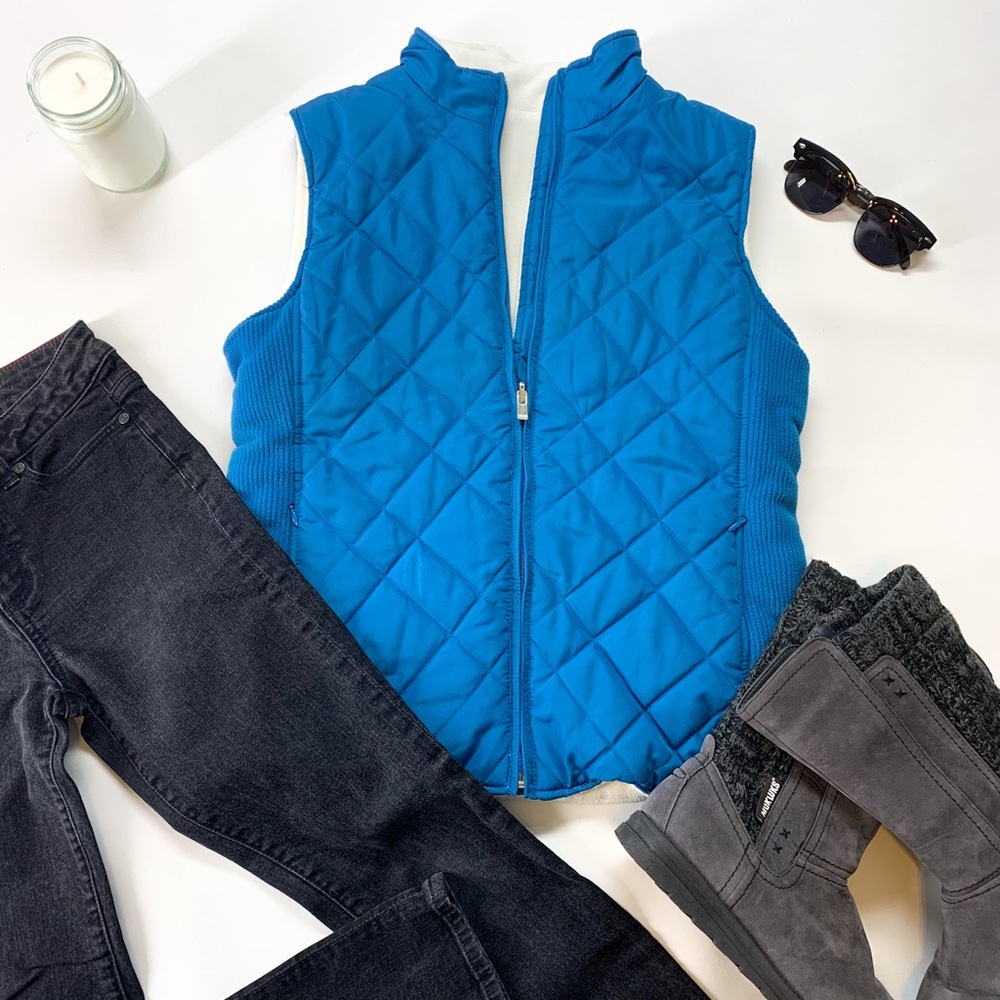 IZOD Puffer Reversible Vest, Full Zip, Pockets